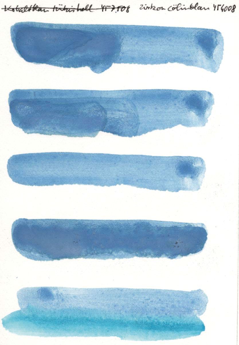 Kremer akvarel - zirkonium blankytně modrá (plast, 3 x 1,8 x 1 cm)